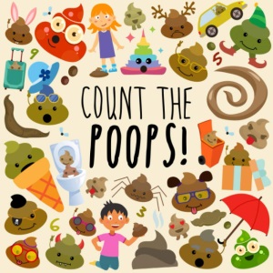 Count the Poops!: A Fun Puzzle Book for 3-6 Year Olds (Poop Collection)