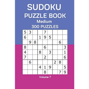 Sudoku Puzzle Book Medium: 300 Puzzles Volume 7