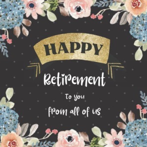 Happy Retirement From All of Us: Guestbook for Retirement, Memory Book, Retirement Book to Sign, Congratulations Book, Message Logbook Keepsake For ... For Men and Women Paperback 8.5 x 8.5