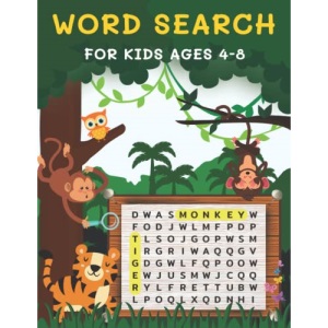 Word Search for Kids Ages 4-8: Word Search Puzzle Book for Kids Ages 4-8 | 105 Puzzles