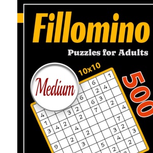 Fillomino Puzzles for Adults: 500 Medium Polyominous Puzzles